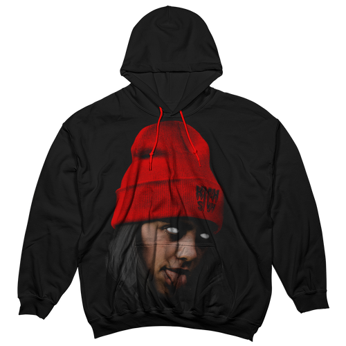"Bred Reimagined 4 Billie Beanie" Hoodie