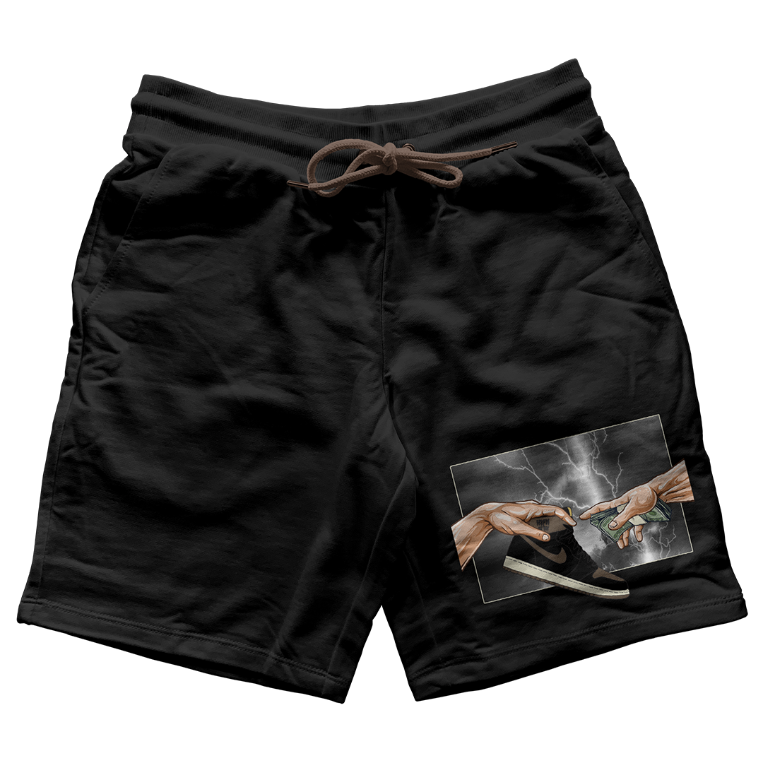"Palomino 1 Retro God" Jogger Shorts