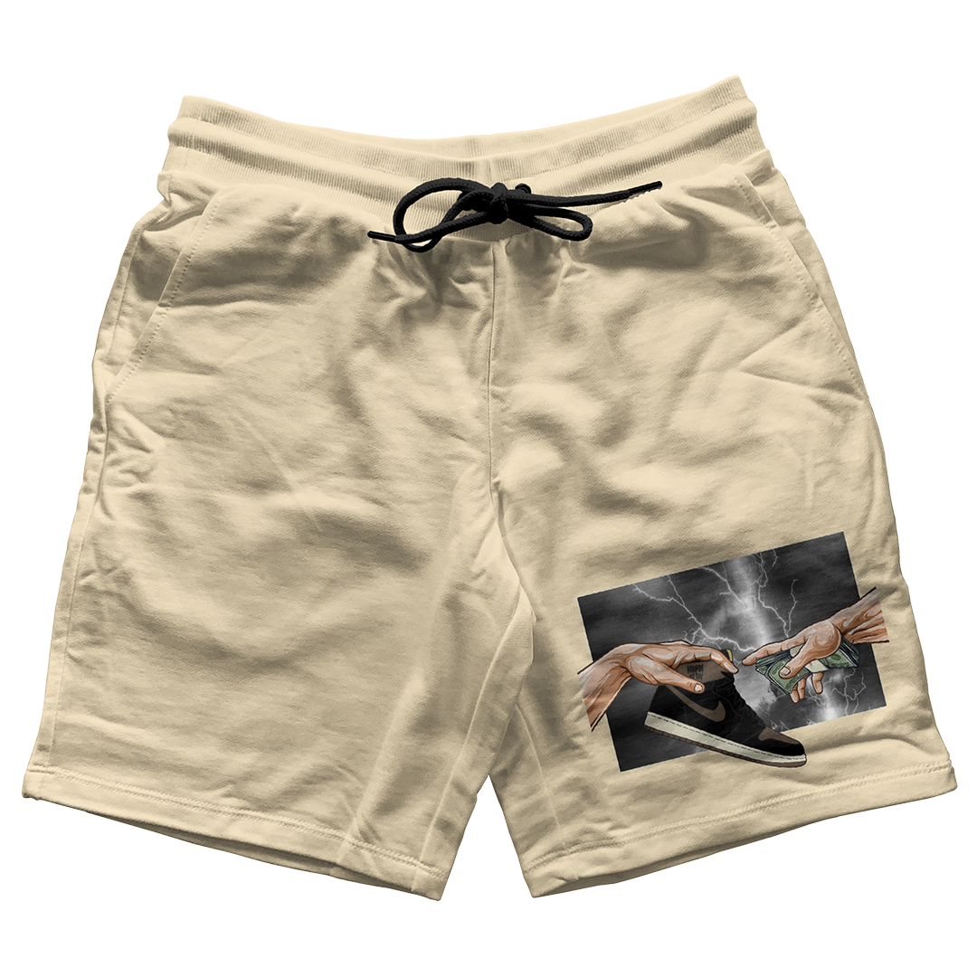 "Palomino 1 Retro God" Jogger Shorts