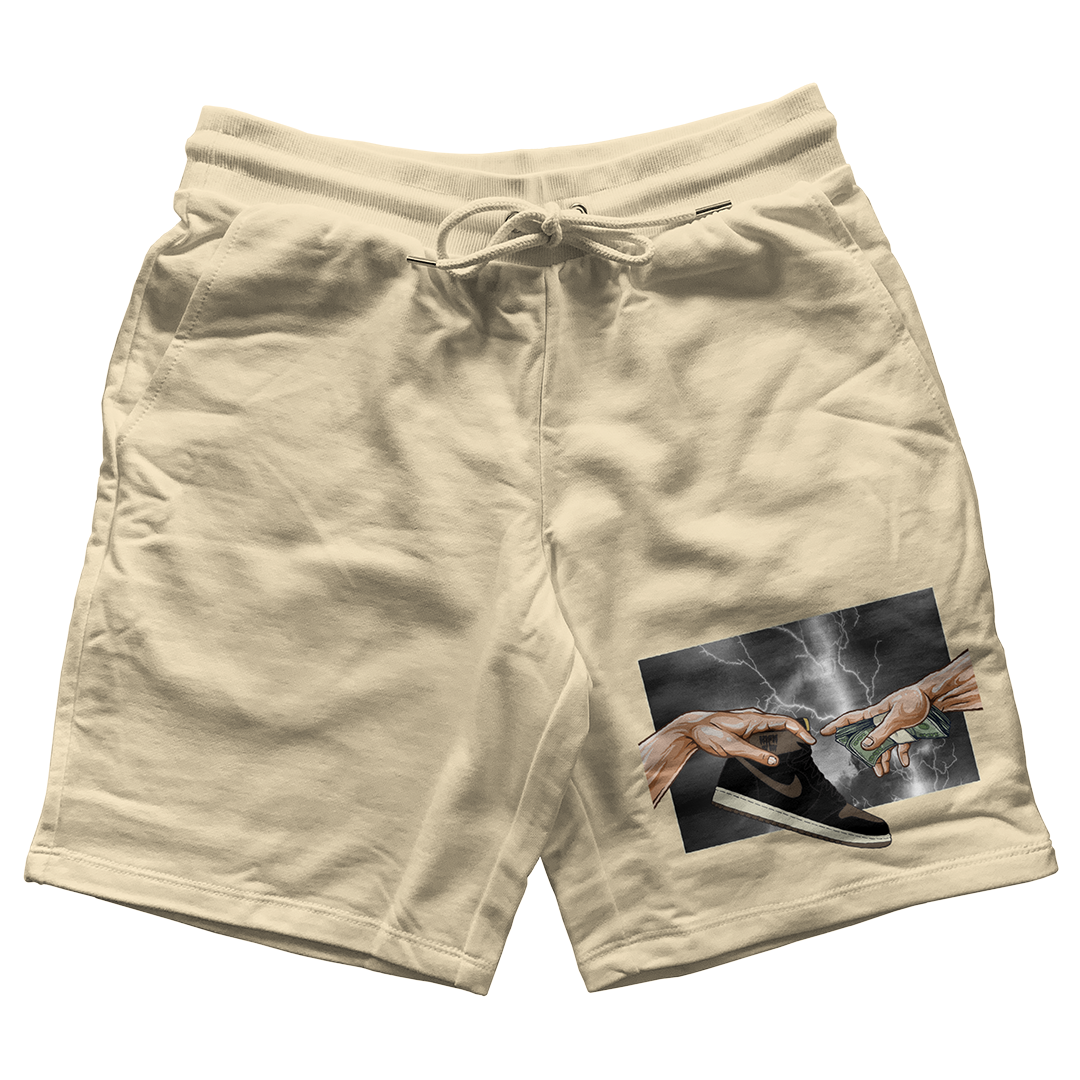 "Palomino 1 Retro God" Jogger Shorts