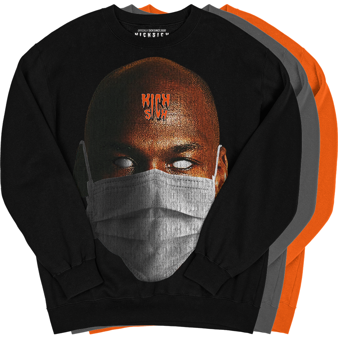 "Fear 3 Masked GOAT" Crewneck Sweatshirt