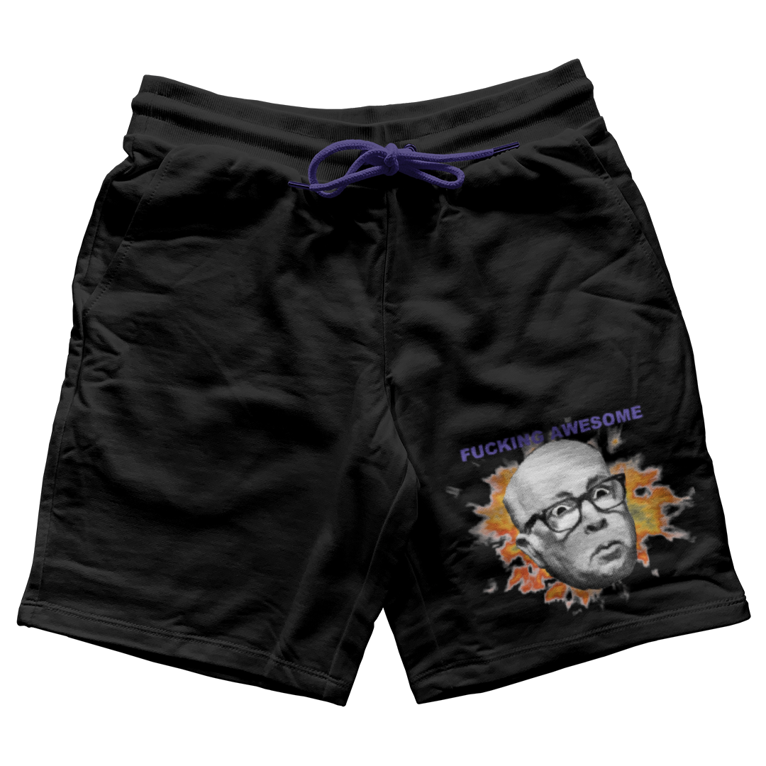 "Purple Venom 13 FA" Jogger Shorts