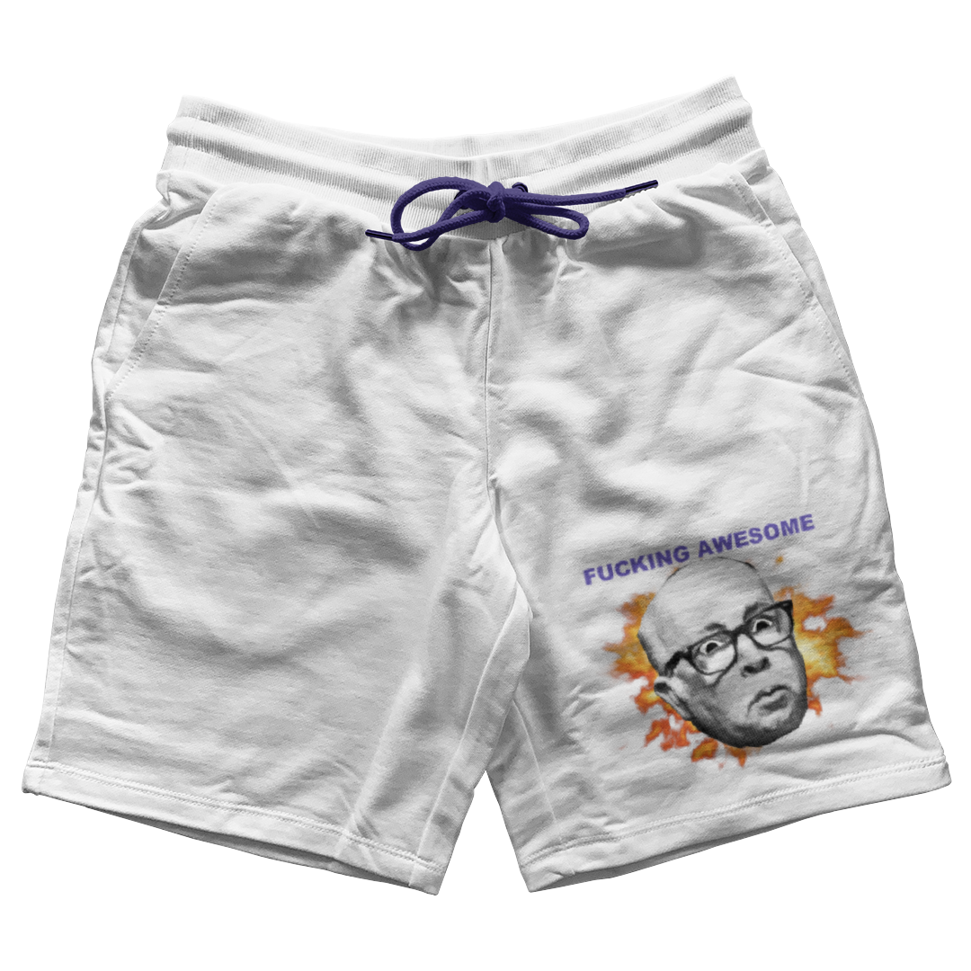 "Purple Venom 13 FA" Jogger Shorts