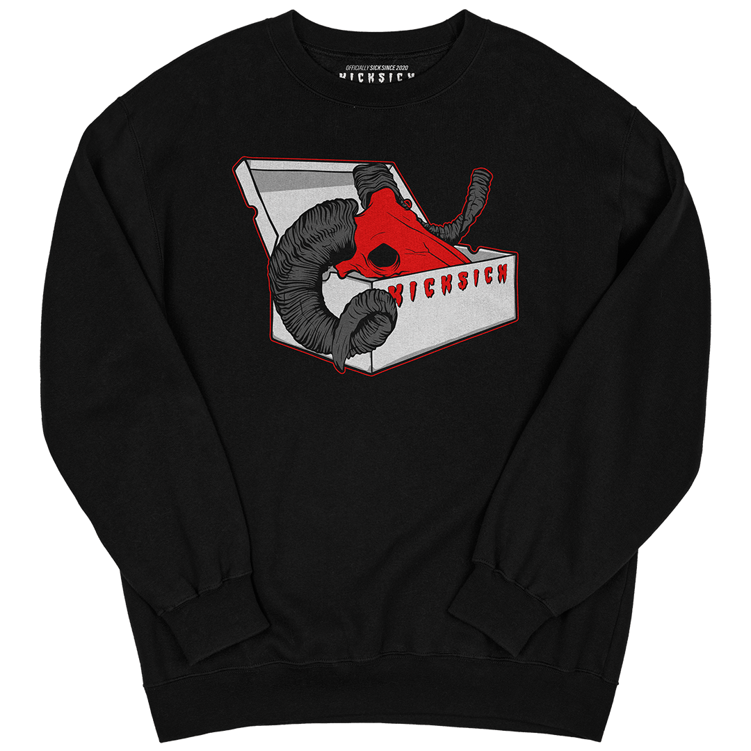 "Red Cement 4 BOX GOAT" Crewneck Sweatshirt