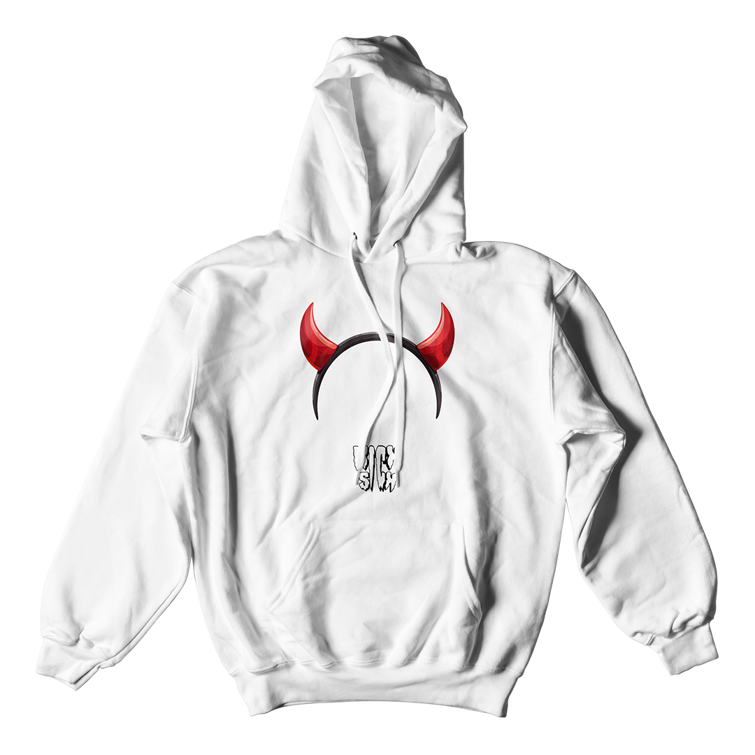 "Red Cement 4 Devil Horn Party Hat" Hoodie