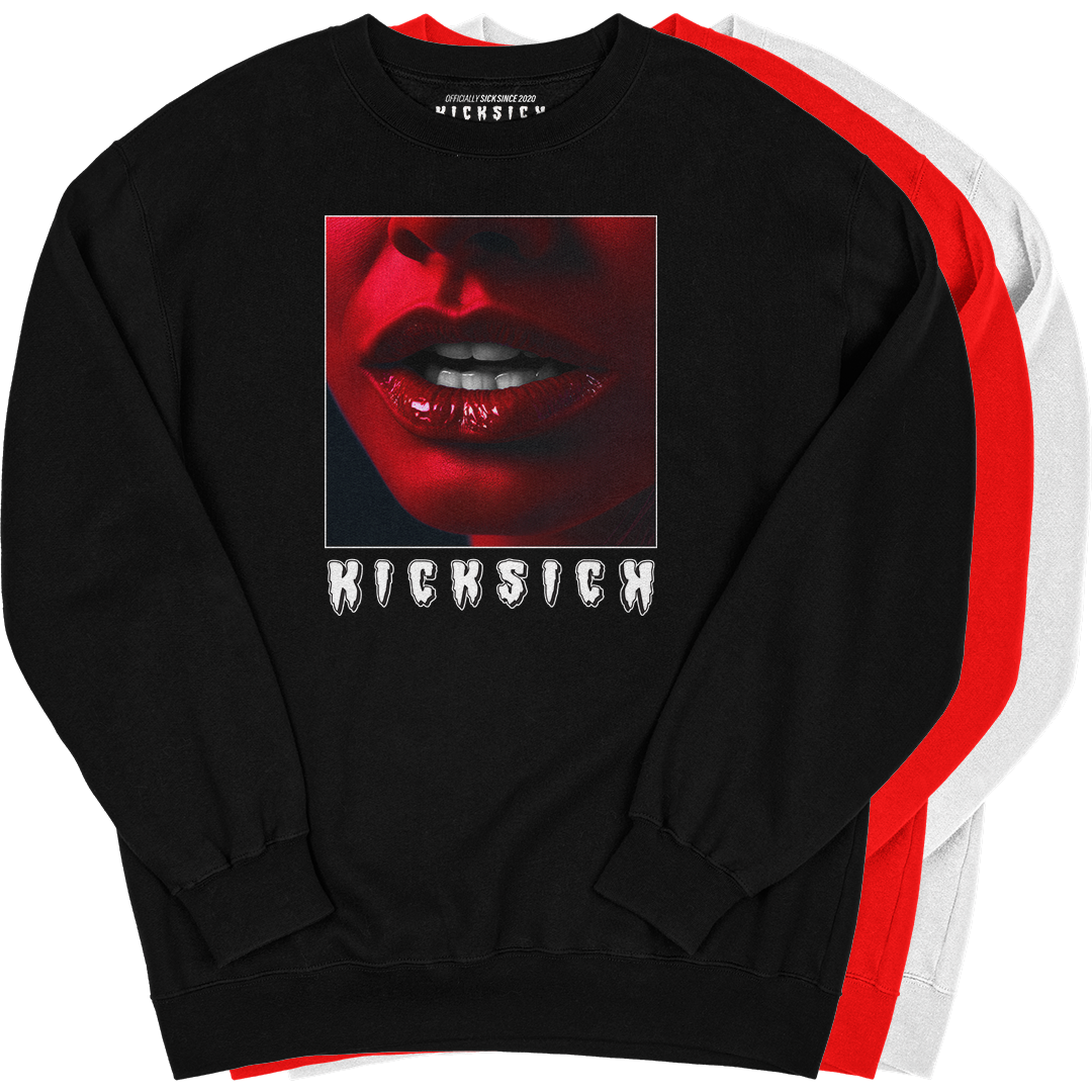 "Bred Reimagined 4 She Saw Something" Crewneck Sweatshirt