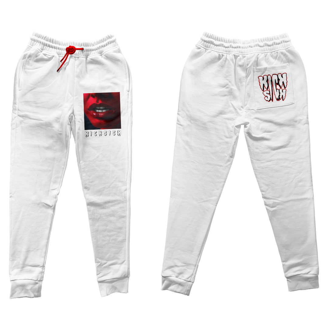 "Bred Reimagined 4 She Saw Something" Jogger Pants