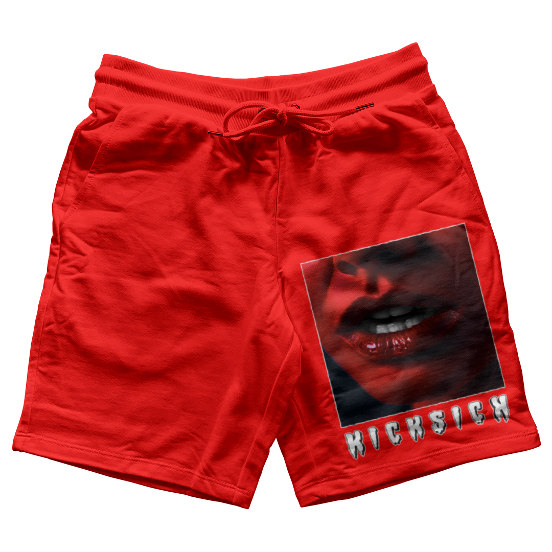 "Bred Reimagined 4 She Saw Something" Jogger Shorts
