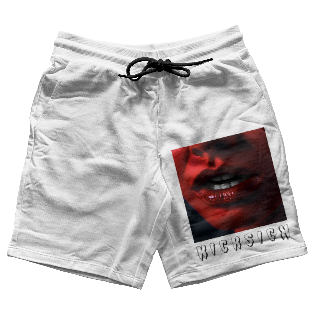 "Bred Reimagined 4 She Saw Something" Jogger Shorts