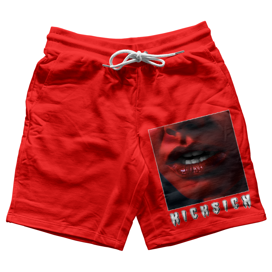 "Bred Reimagined 4 She Saw Something" Jogger Shorts