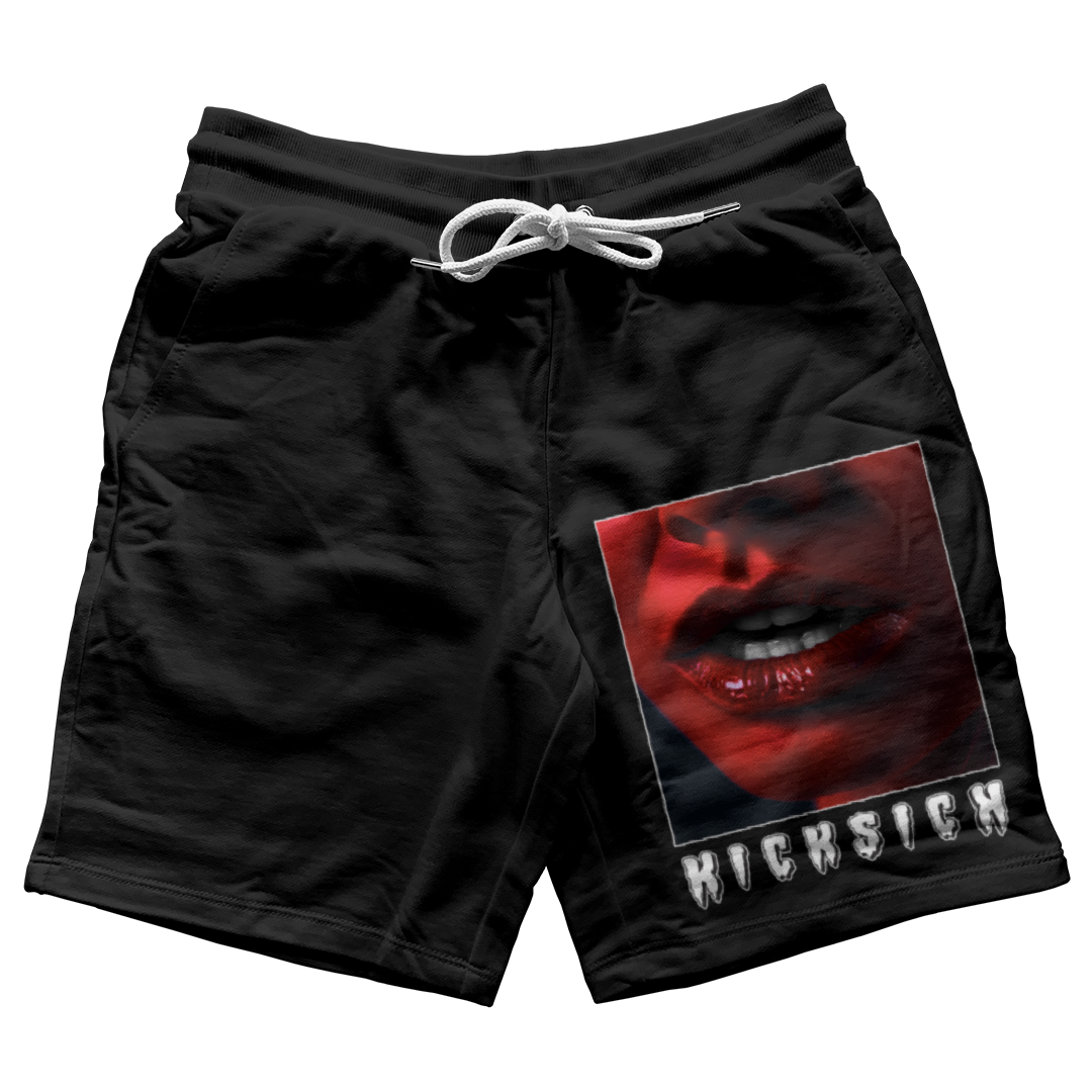 "Bred Reimagined 4 She Saw Something" Jogger Shorts