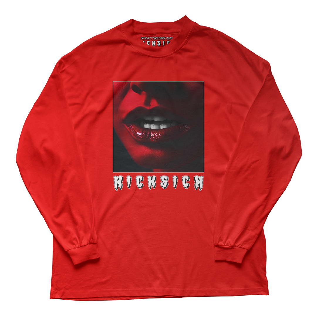 "Bred Reimagined 4 She Saw Something" Long Sleeve Tee