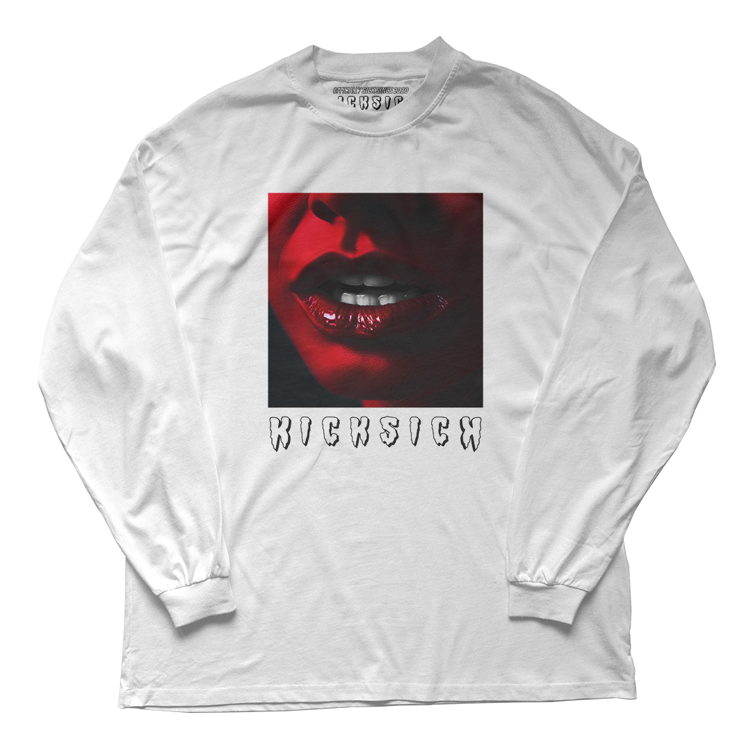 "Bred Reimagined 4 She Saw Something" Long Sleeve Tee