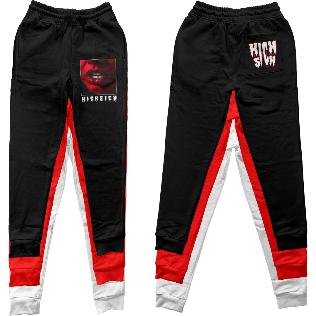 "Bred Reimagined 4 She Saw Something" Jogger Pants