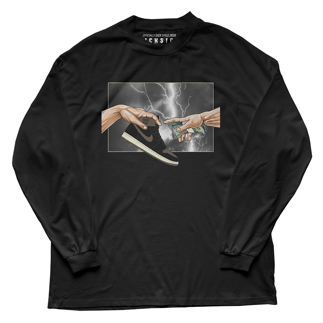 "Palomino 1 Retro God" Long Sleeve Tee