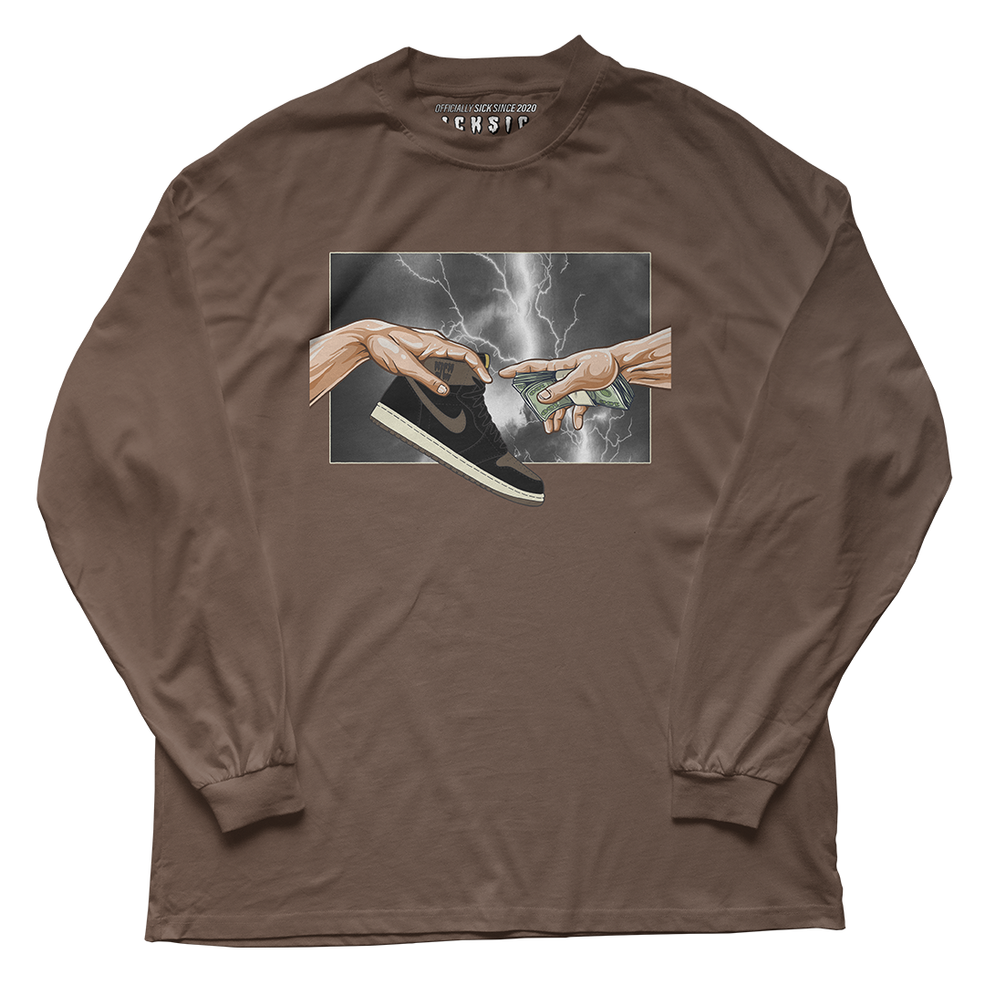 "Palomino 1 Retro God" Long Sleeve Tee