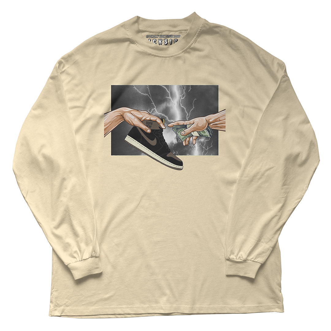 "Palomino 1 Retro God" Long Sleeve Tee
