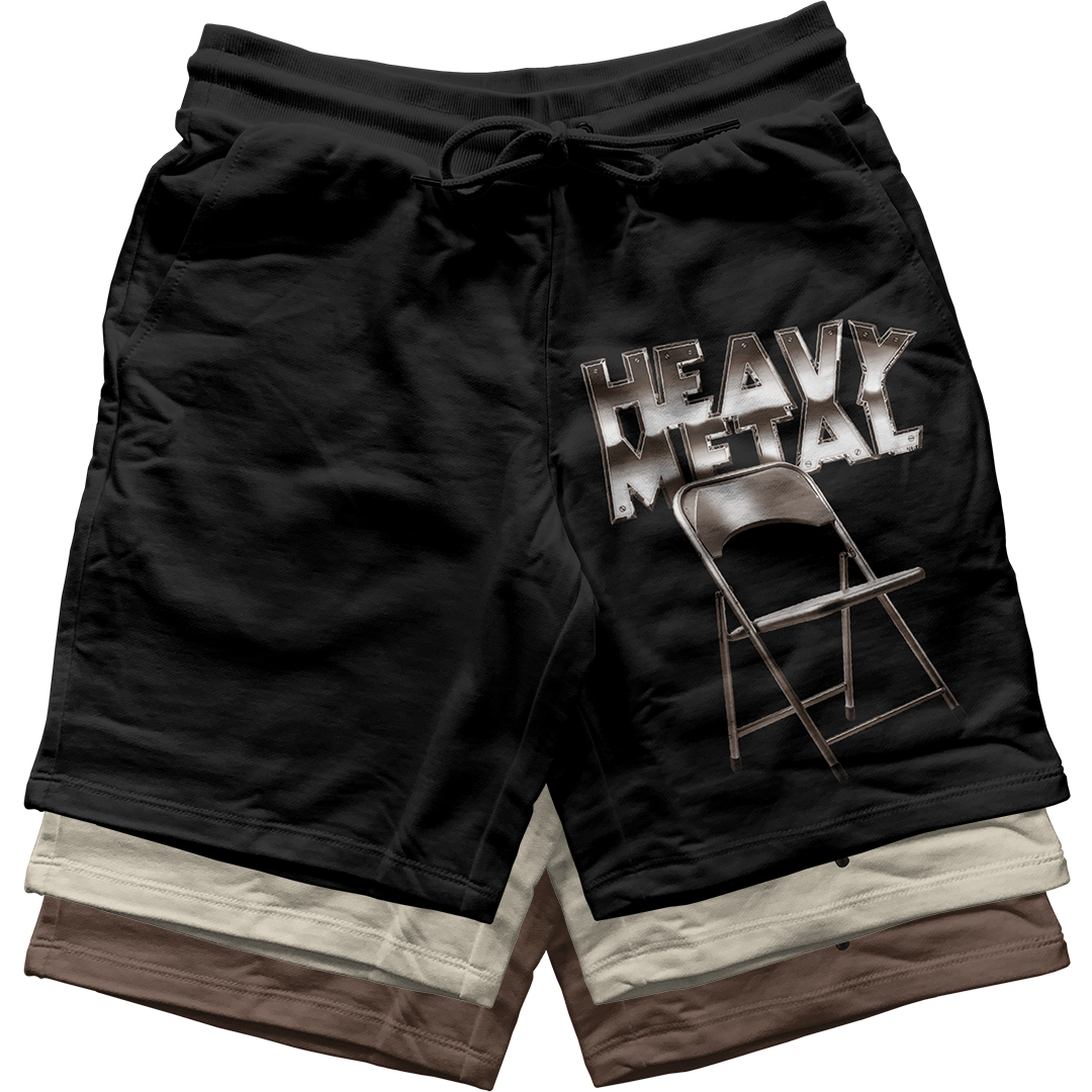"Palomino 1 Heavy Metal Folding Chair" Jogger Shorts