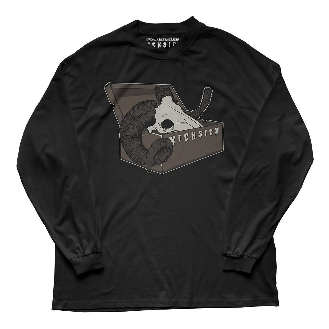 "Palomino 1 BOX GOAT" Long Sleeve Tee