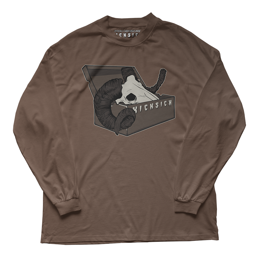 "Palomino 1 BOX GOAT" Long Sleeve Tee