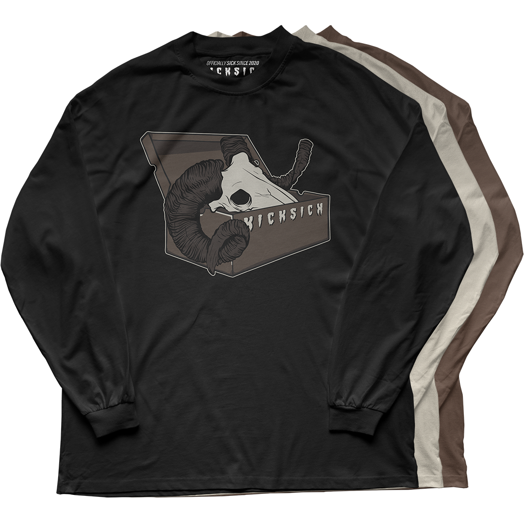 "Palomino 1 BOX GOAT" Long Sleeve Tee