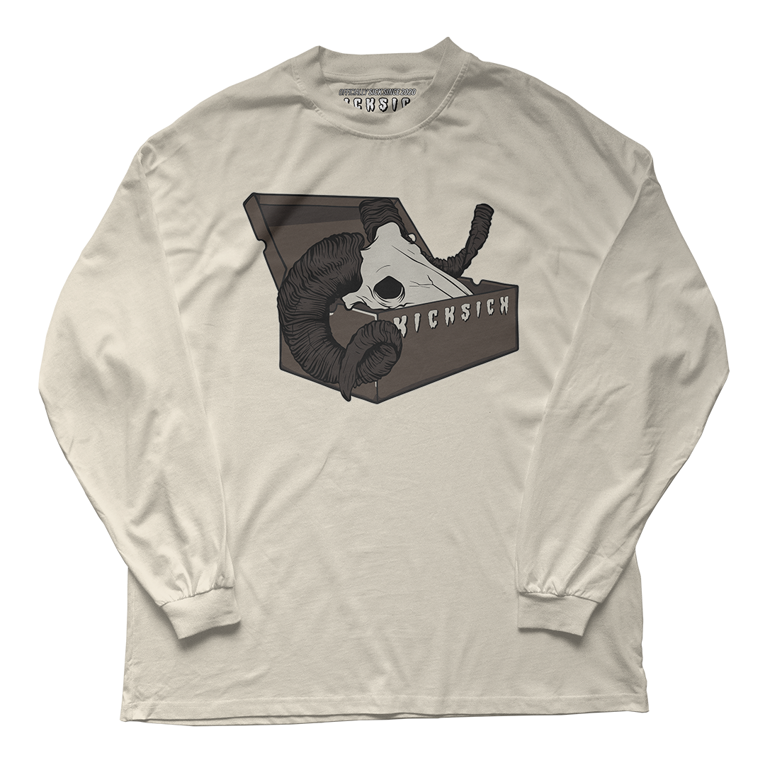 "Palomino 1 BOX GOAT" Long Sleeve Tee
