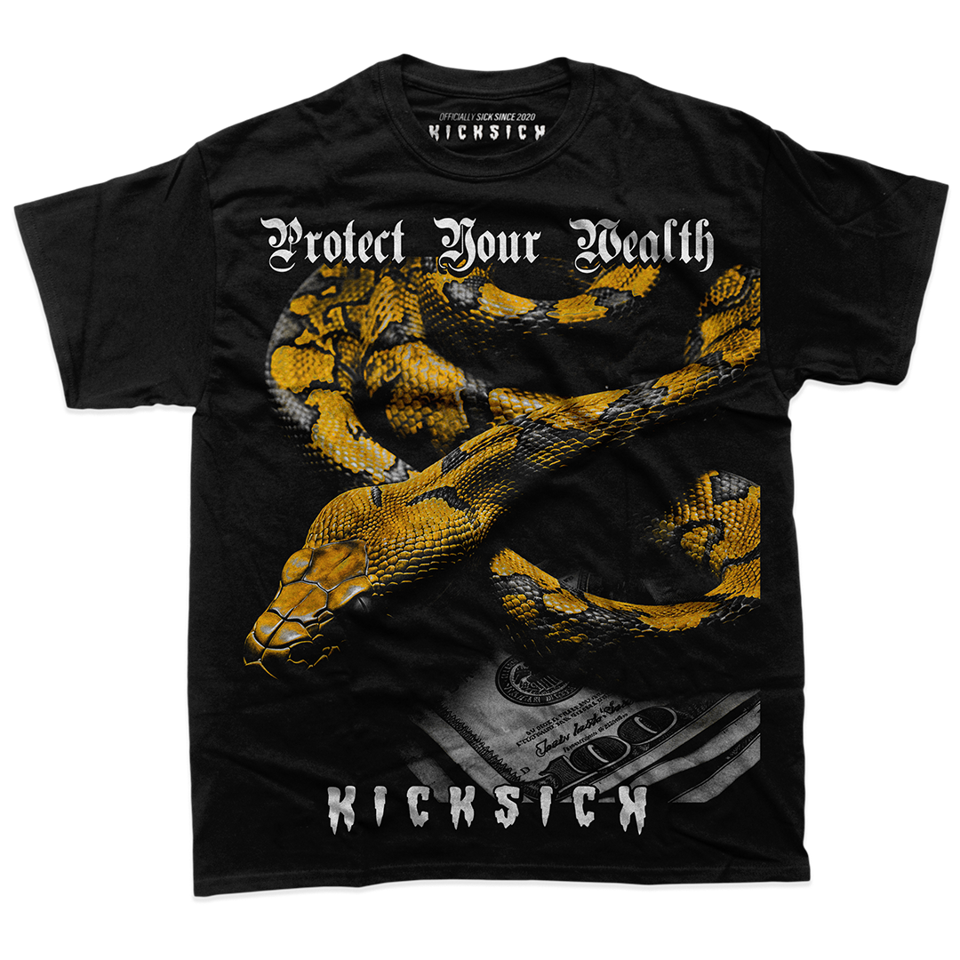 "Yellow Ochre Protect Your Wealth" Tee