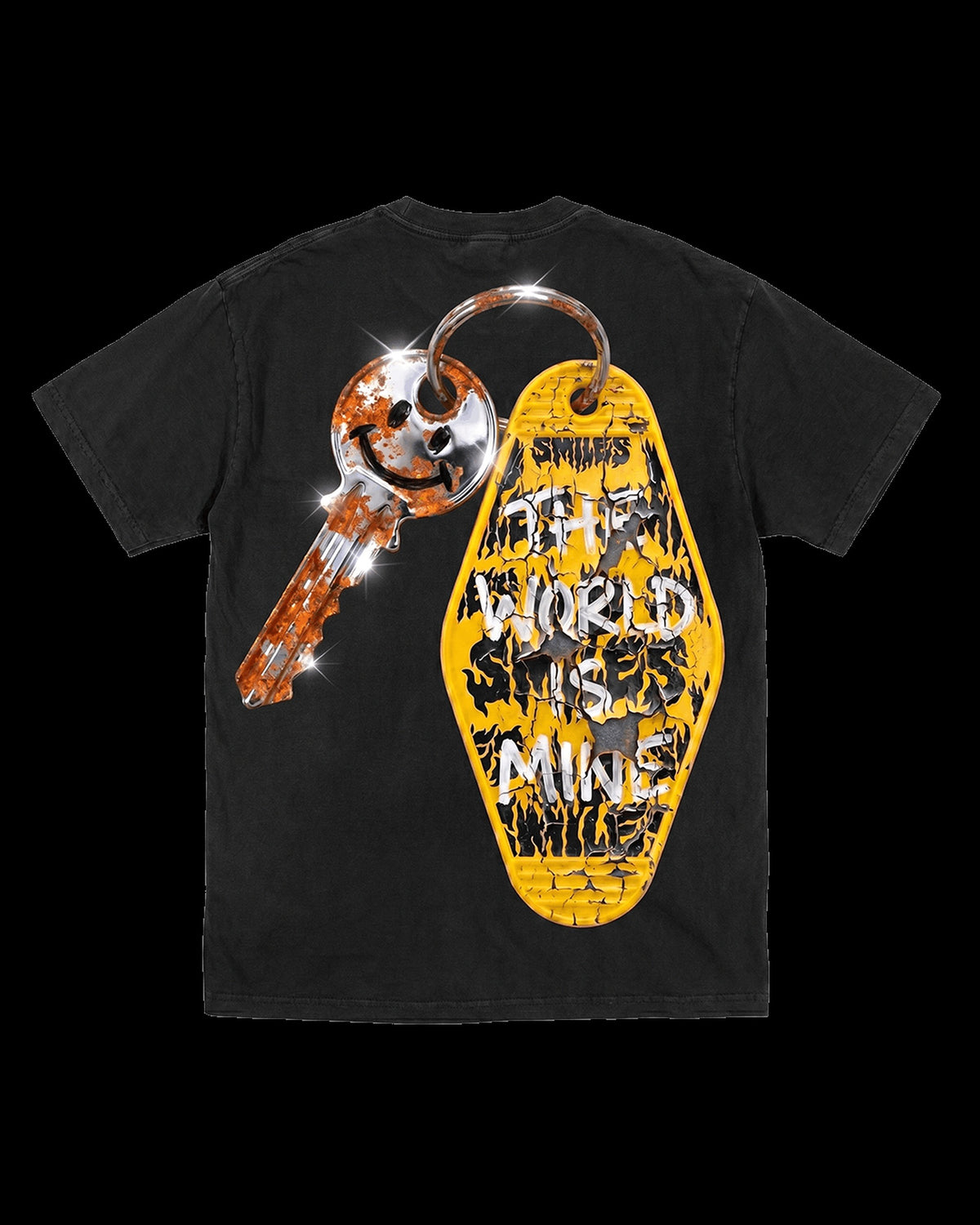 Bought With Bottlecaps tee back