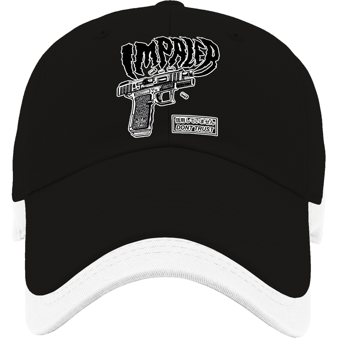 "Black & White Impaler" Dad Hat