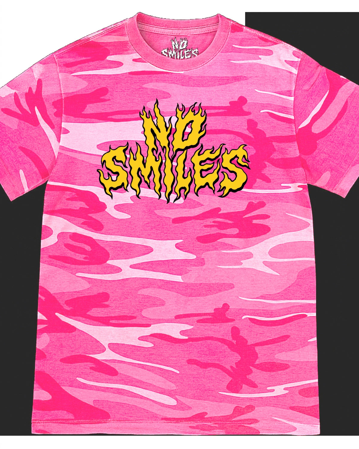 "Hello Goodbye Pinup" | Pink Camo Tee