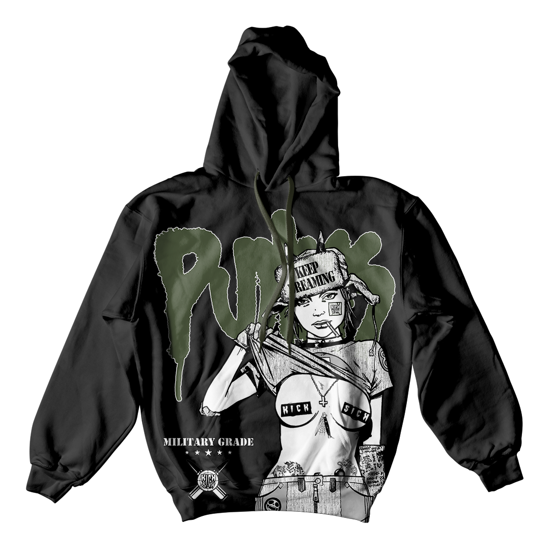 "Olive Keep Dreaming, Punks" Hoodie