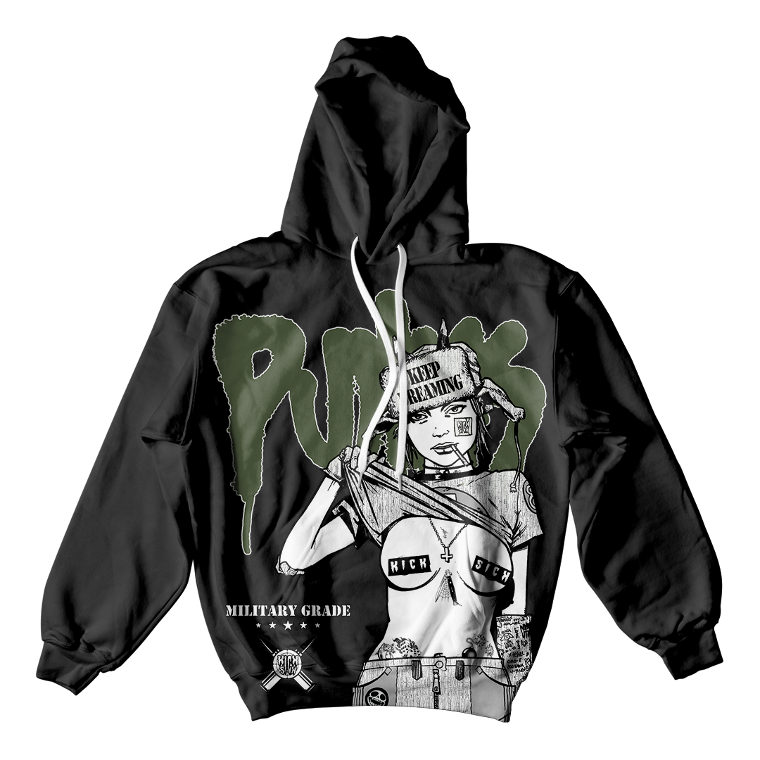 "Olive Keep Dreaming, Punks" Hoodie