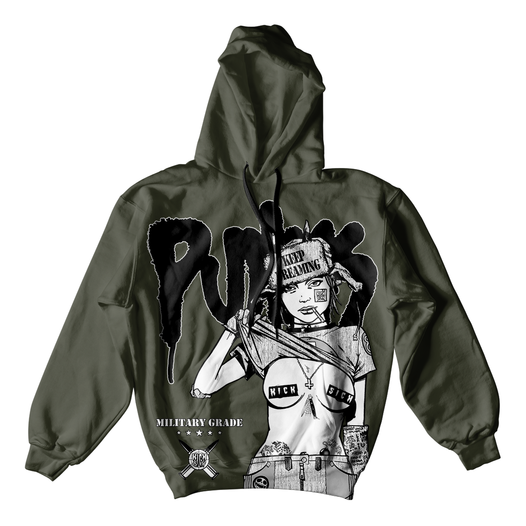 "Olive Keep Dreaming, Punks" Hoodie