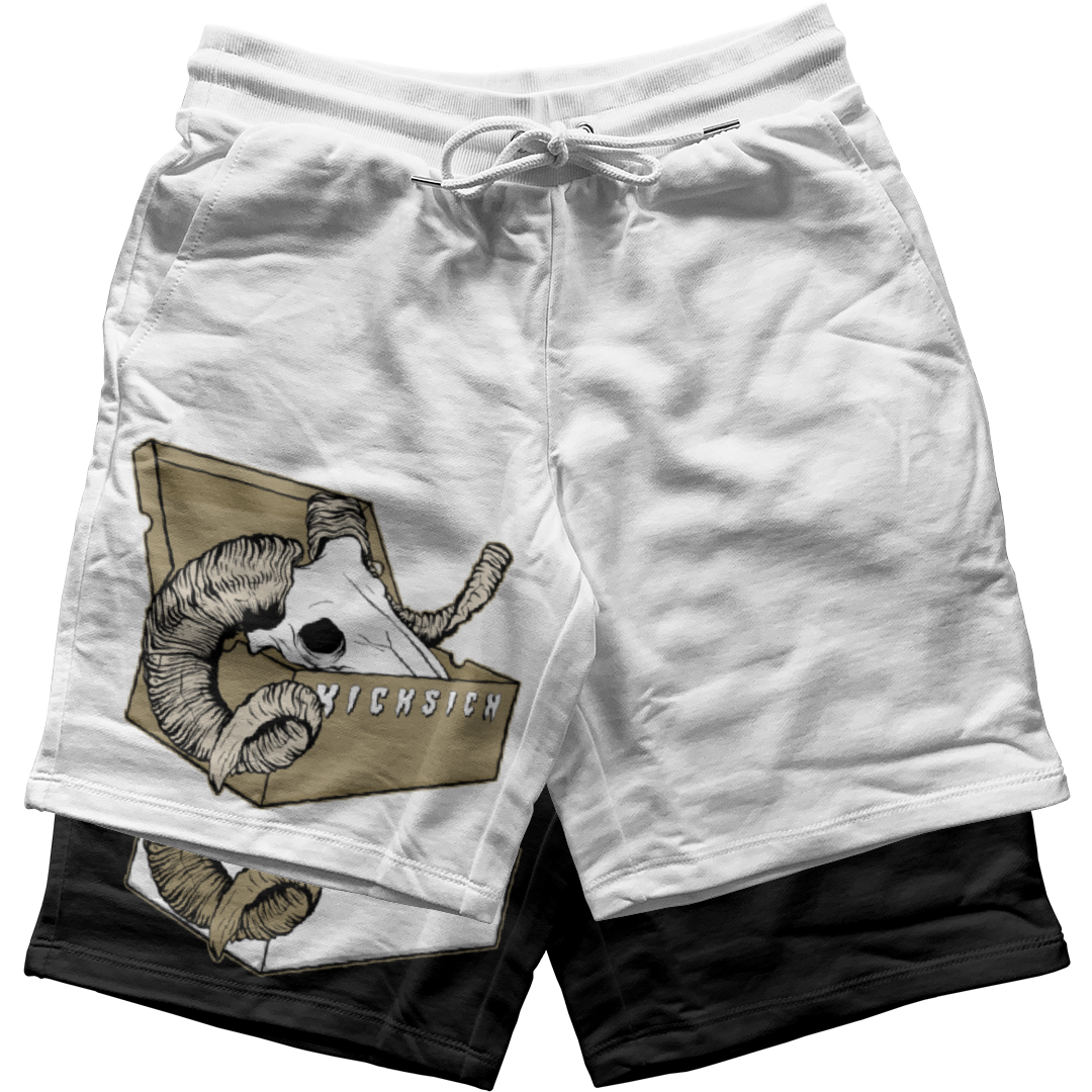 "Gratitude 11 Box GOAT" Jogger Shorts