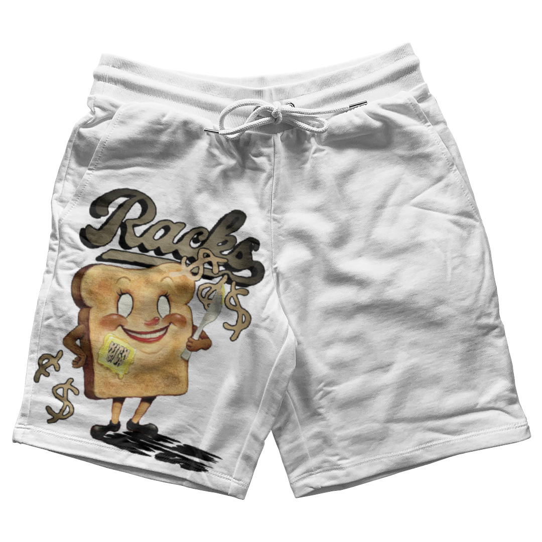 "Gratitude 11 Toasted Racks" Jogger Shorts