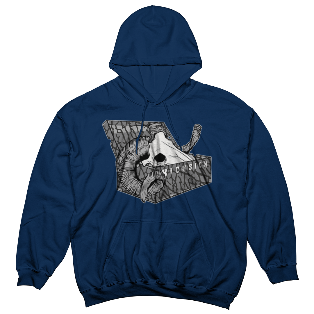 "Midnight Navy 3 Box GOAT" Hoodie