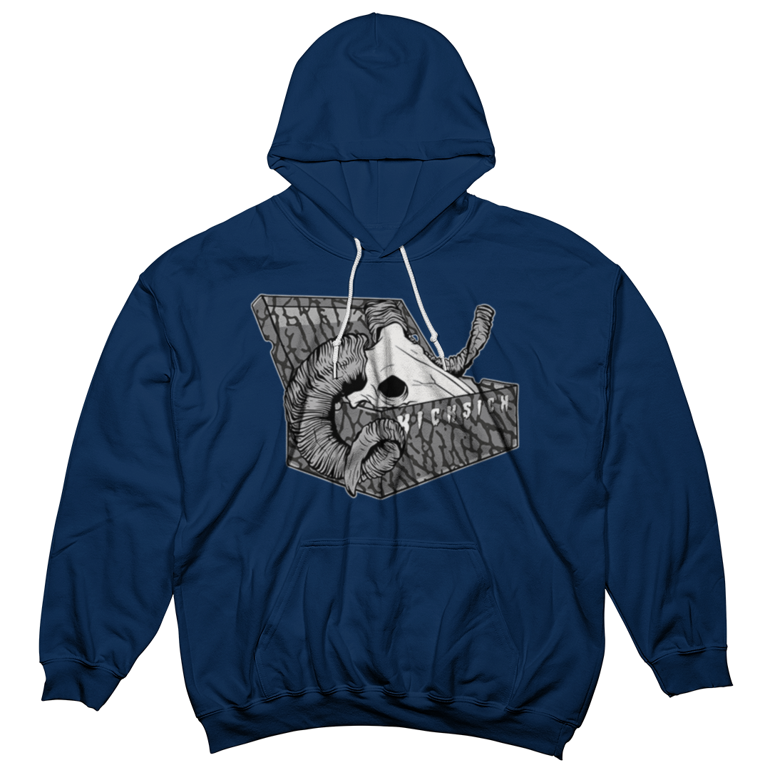 "Midnight Navy 3 Box GOAT" Hoodie