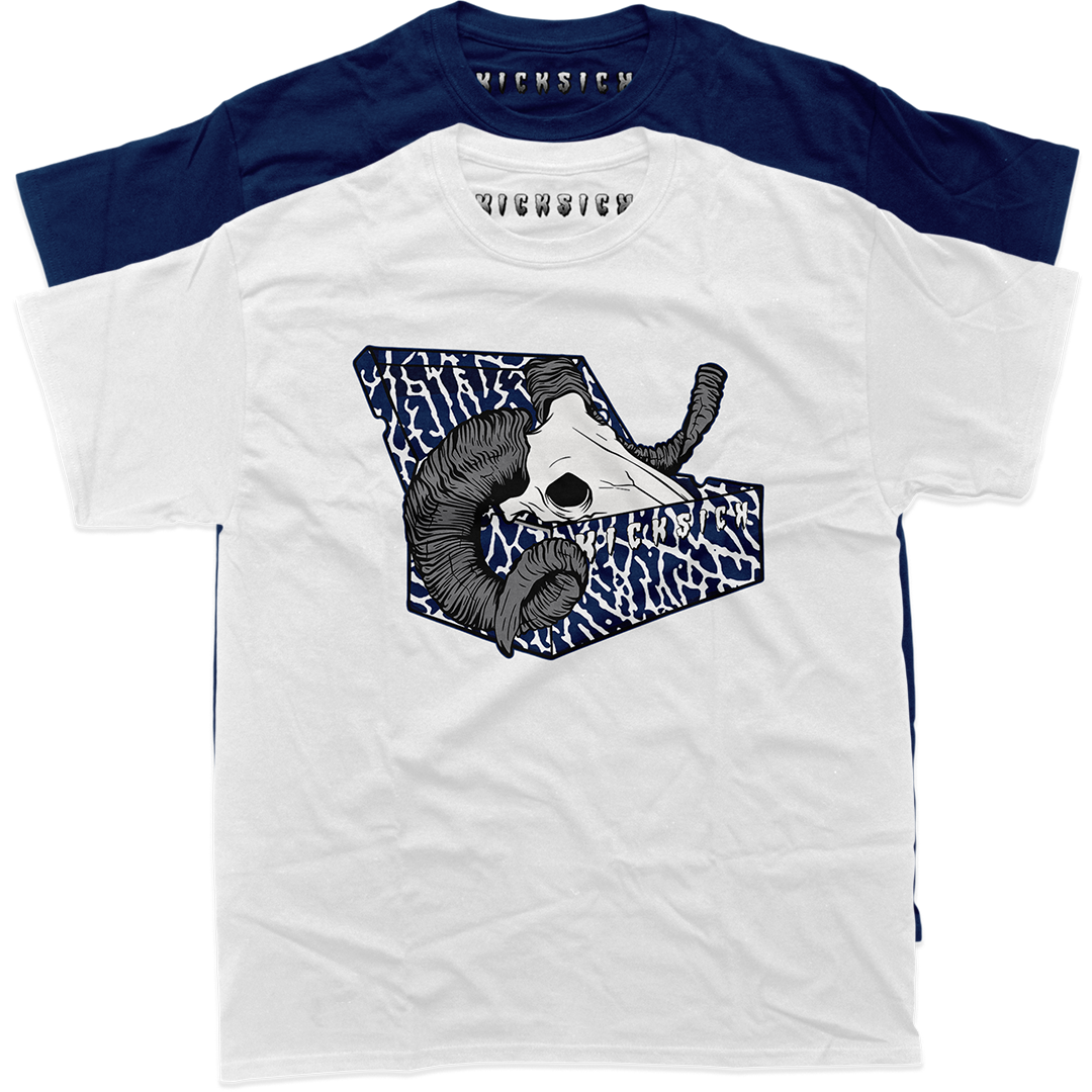 "Midnight Navy 3 Box GOAT" Tee