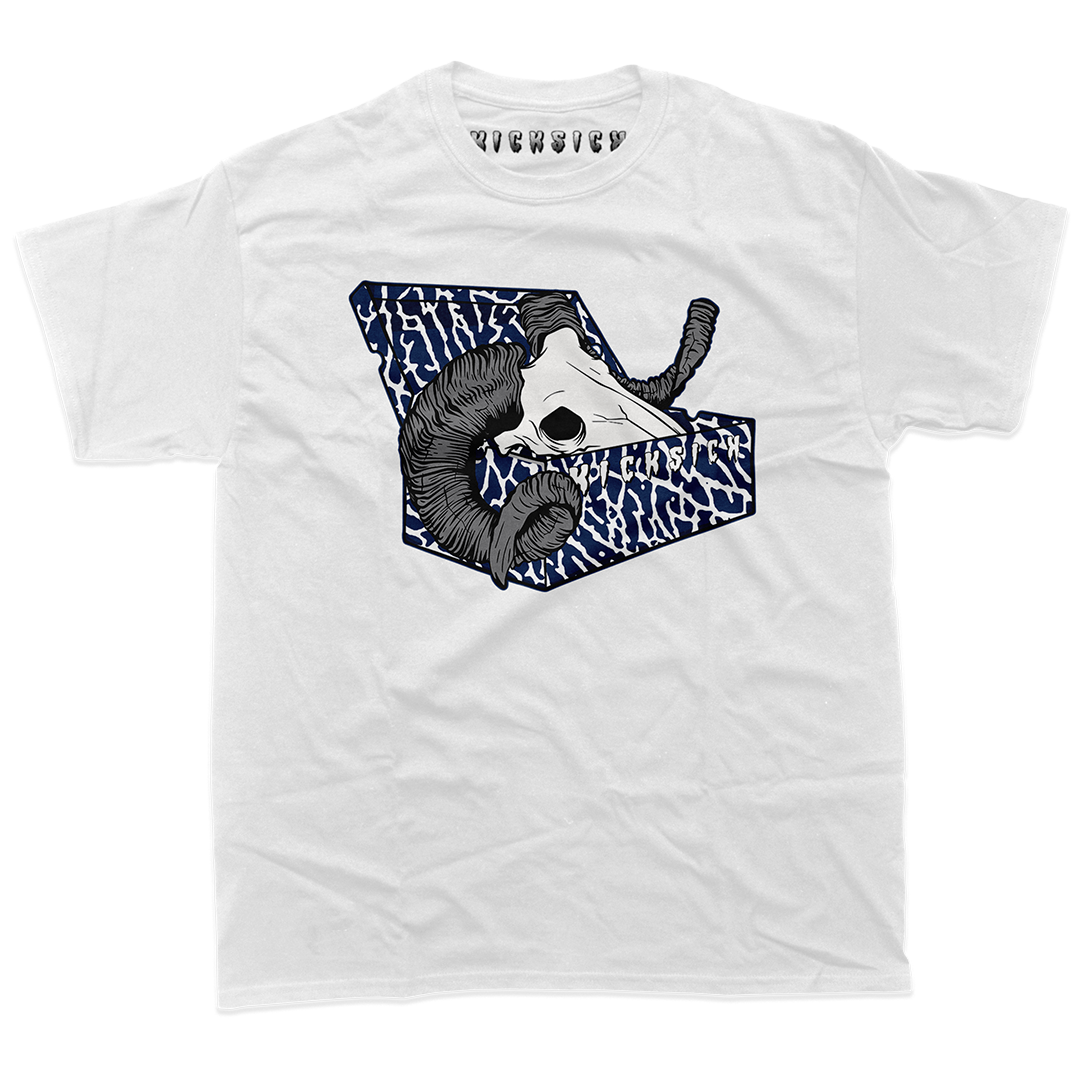 "Midnight Navy 3 Box GOAT" Tee