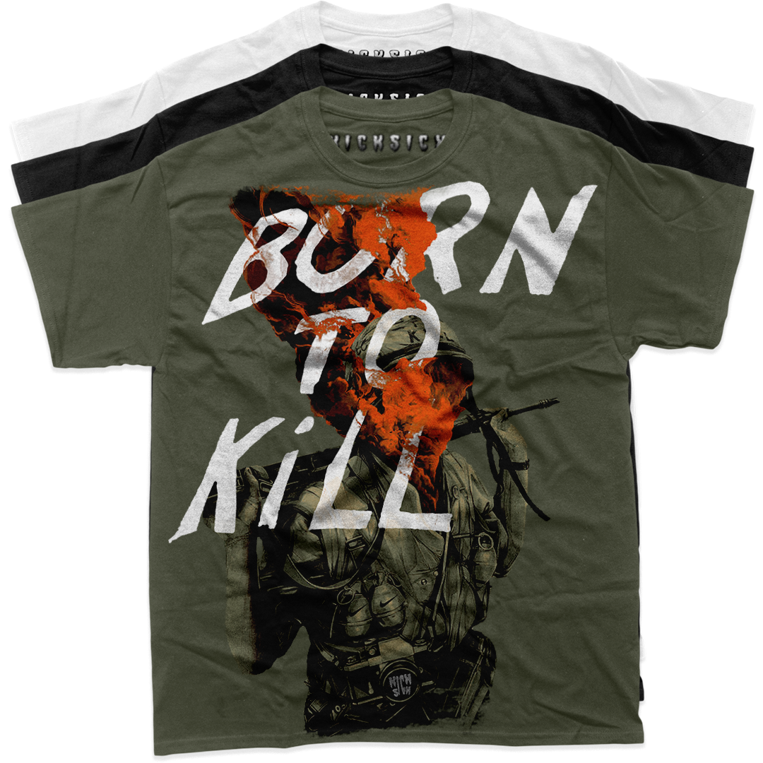"Olive Born To Kill" Tee