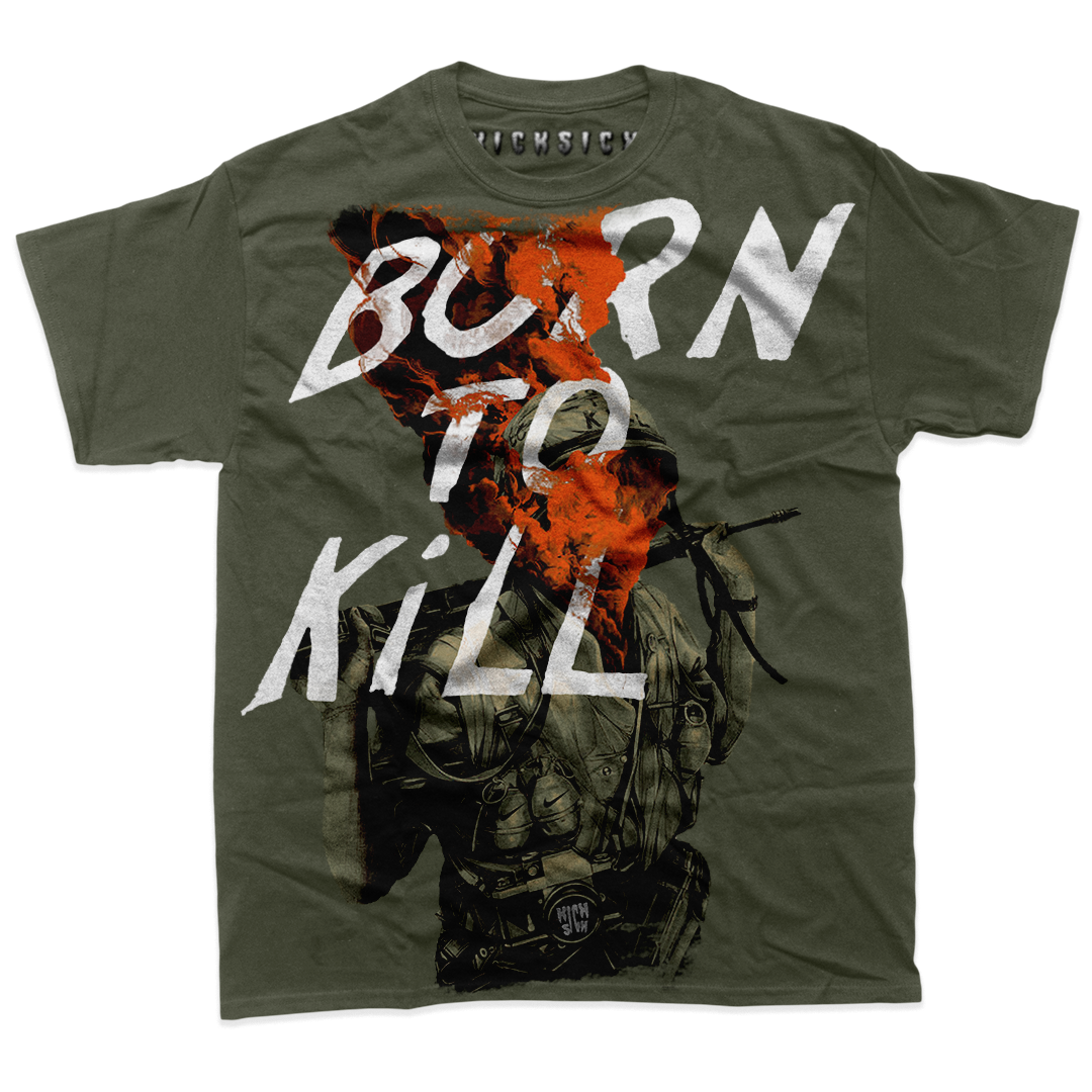 "Olive Born To Kill" Tee