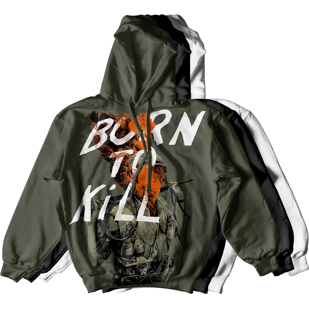 "Olive Born To Kill" Hoodie