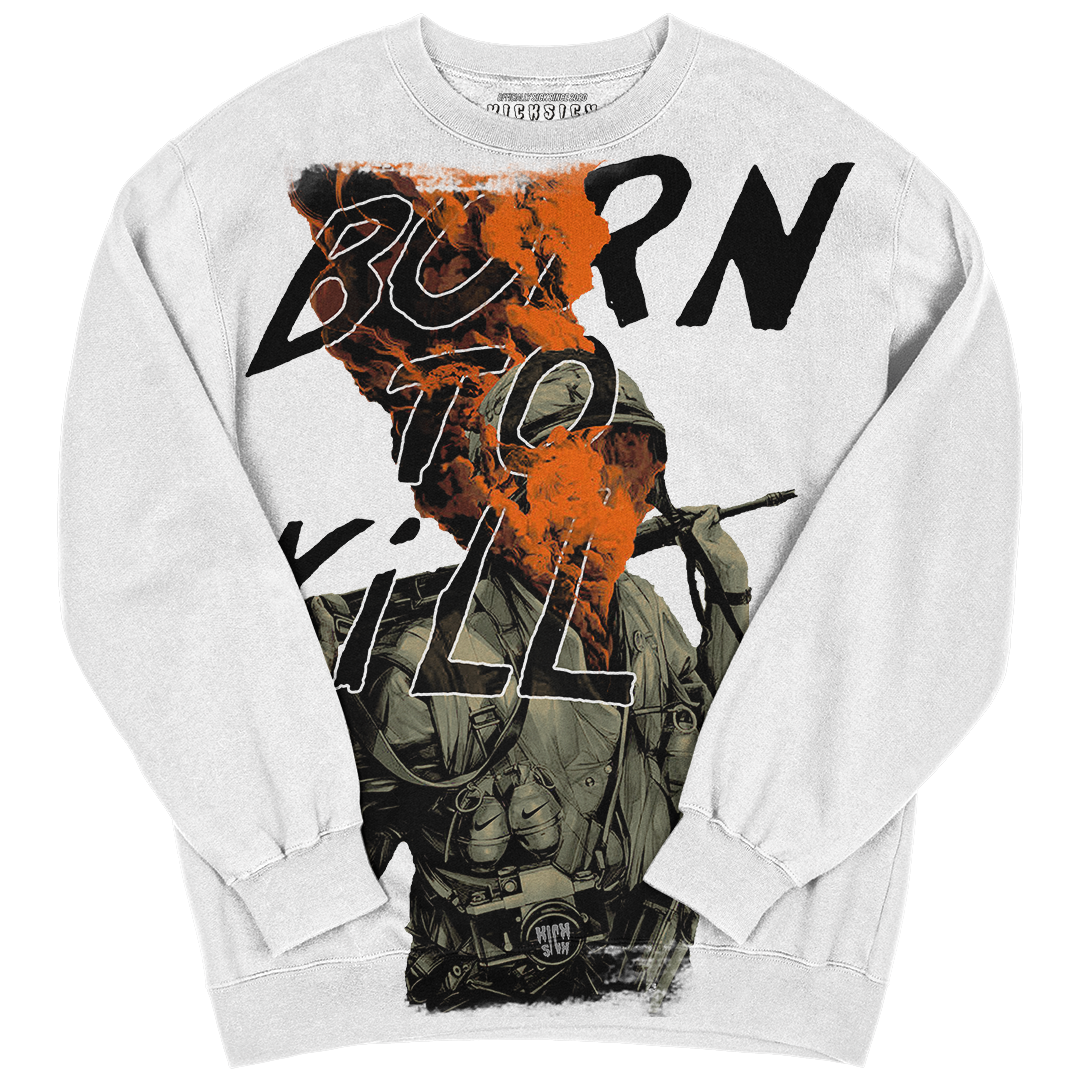 "Olive Born To Kill" Crewneck Sweatshirt