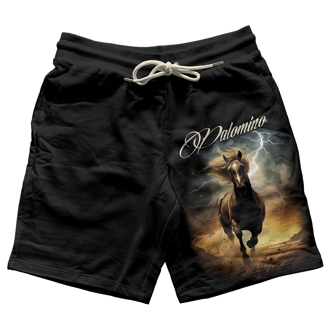 "Palomino 1 Horse" Jogger Shorts
