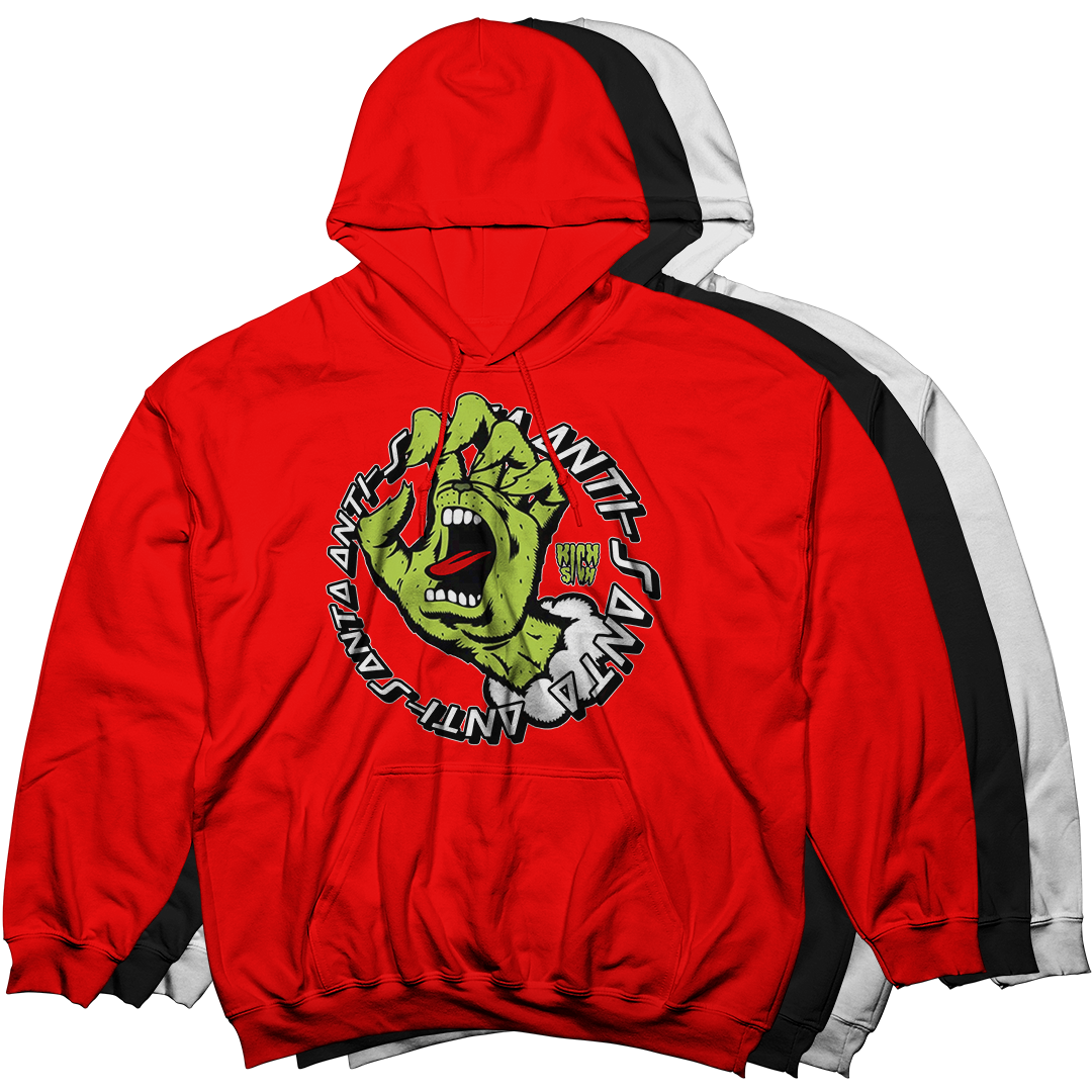 "Reverse Grinch 6 Protro Anti-Santa" Hoodie