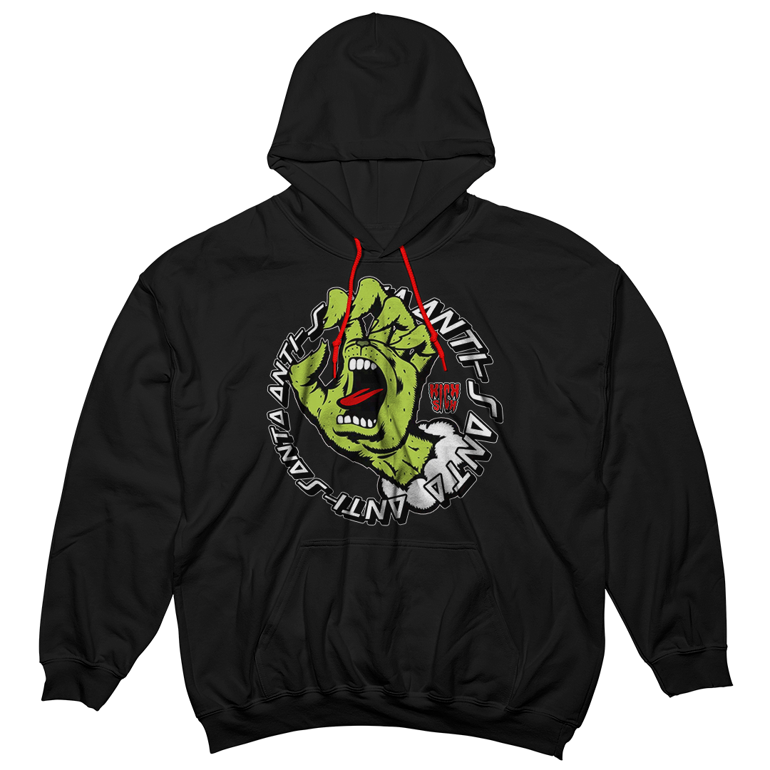 "Reverse Grinch 6 Protro Anti-Santa" Hoodie