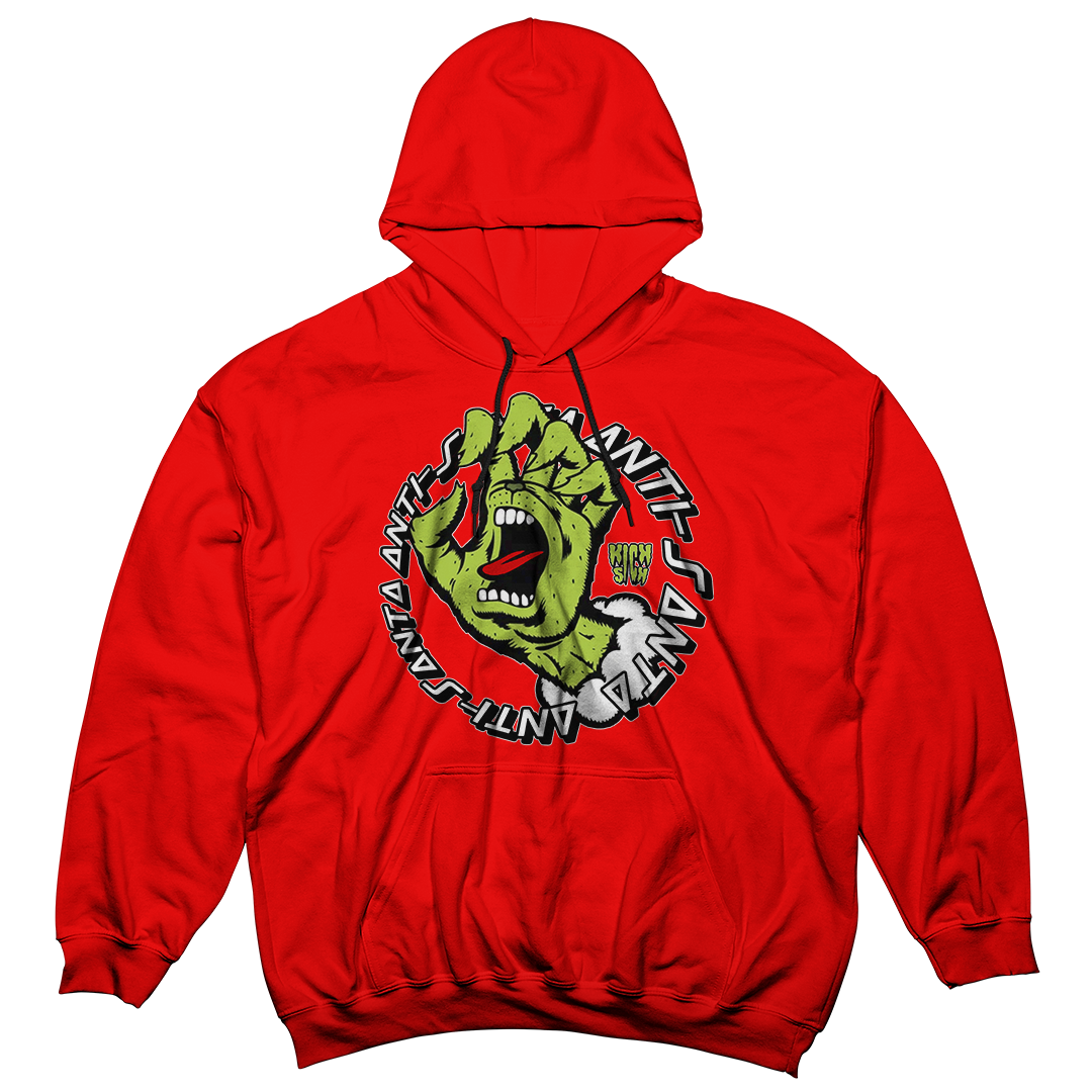 "Reverse Grinch 6 Protro Anti-Santa" Hoodie