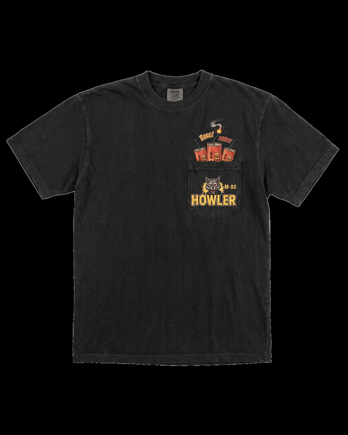 "M-80 Howler" | Vintage Style Pocket Tee