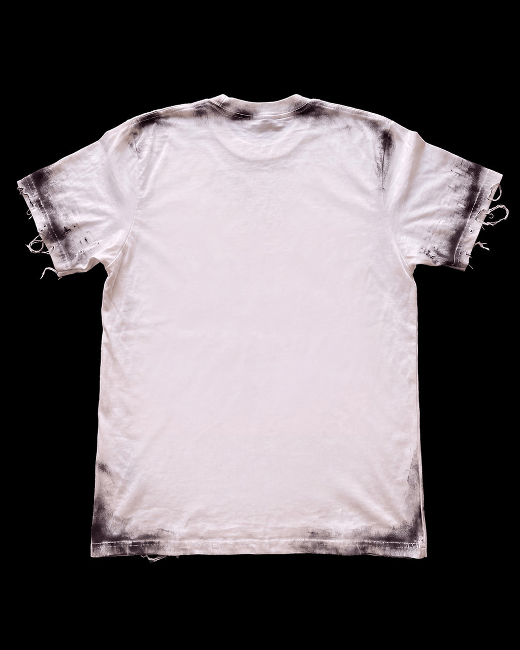 Mutated Smiles Heavy Distressed Vintage Style Tee - No Smiles