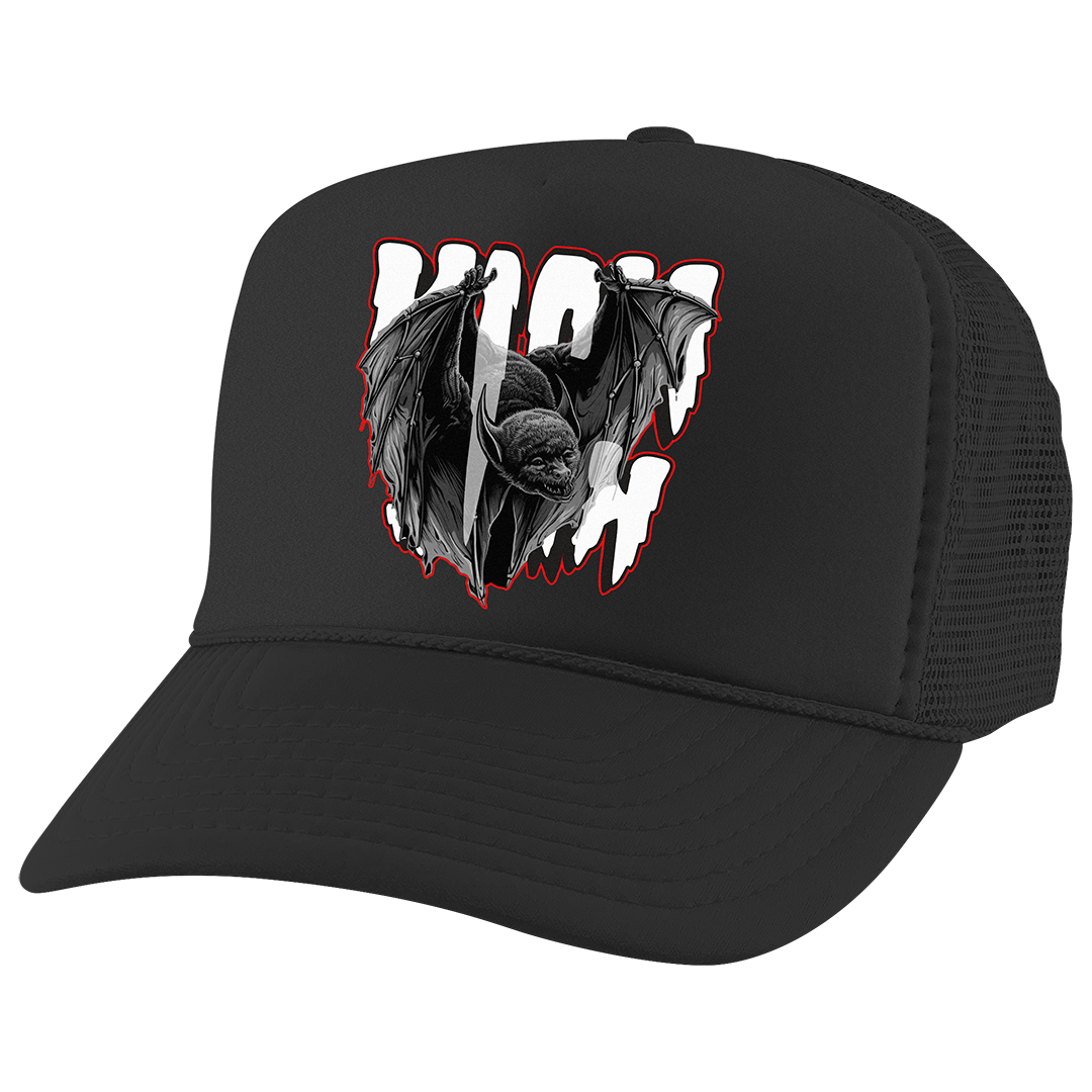 "Bred Reimagined 4 Bat Keeper" Trucker Hat